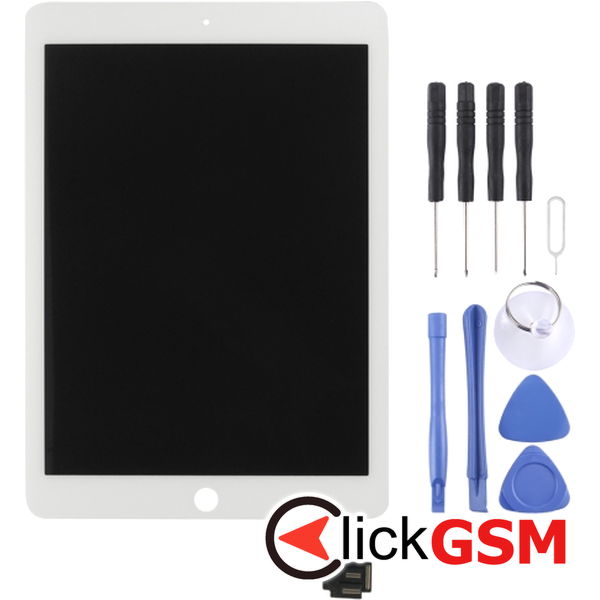 Piesa Piesa Display Cu Touchscreen Alb Apple Ipad Air 2 2ale