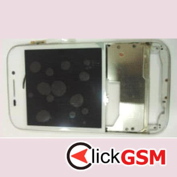 Piesa Piesa Display Cu Touchscreen Alb Blackberry Q20 7vk