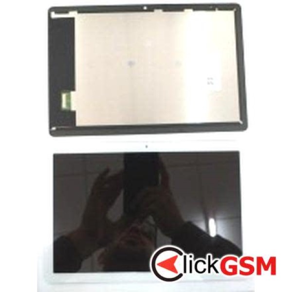 Piesa Display Cu Touchscreen Alb Huawei Mediapad T5 10 2lgr