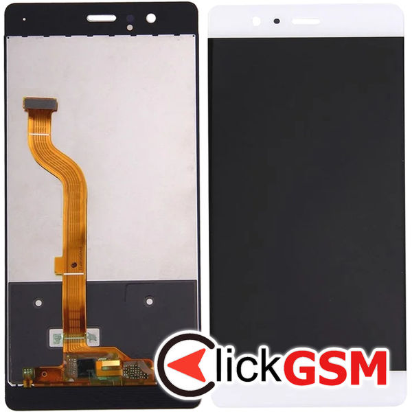 Piesa Piesa Display Cu Touchscreen Alb Huawei P9 4s9g