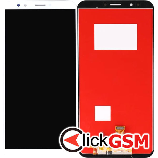 Piesa Display Cu Touchscreen Alb Huawei Y7 Prime 4sef