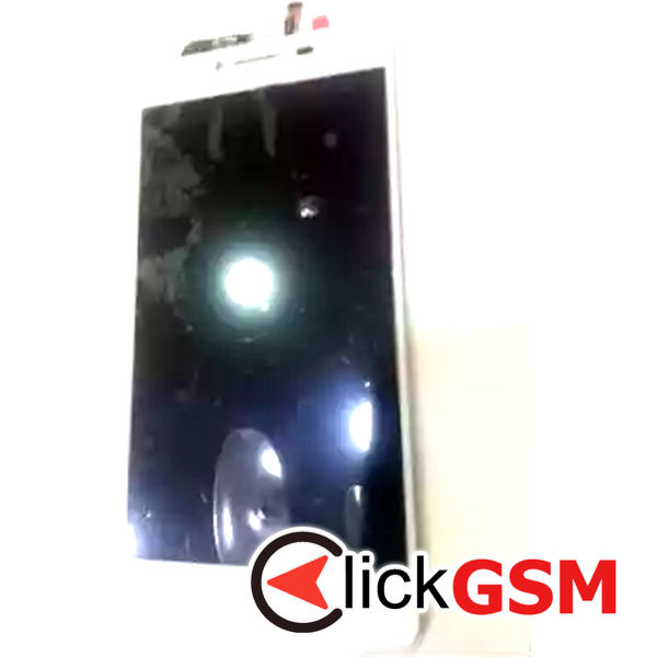 Piesa Display Cu Touchscreen Alb Lenovo A858 2wm3