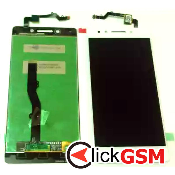 Piesa Piesa Display Cu Touchscreen Alb Lenovo K8 Note Bl3