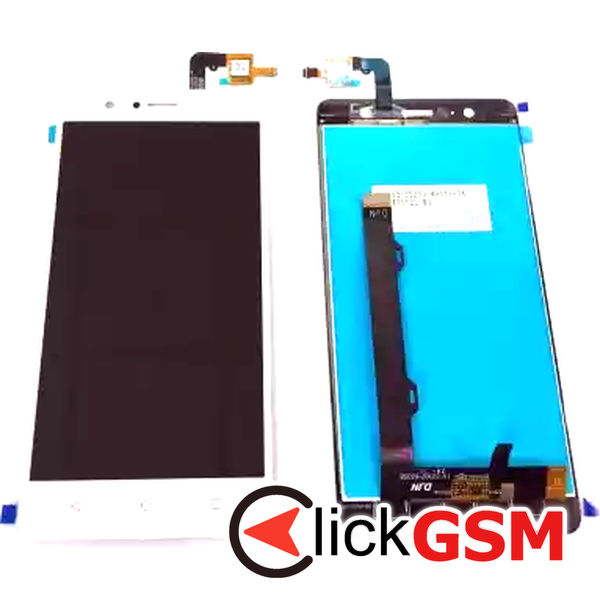 Piesa Piesa Display Cu Touchscreen Alb Lenovo K8 Xyr