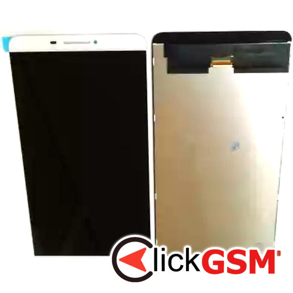 Piesa Piesa Display Cu Touchscreen Alb Lenovo Phab 2gfi