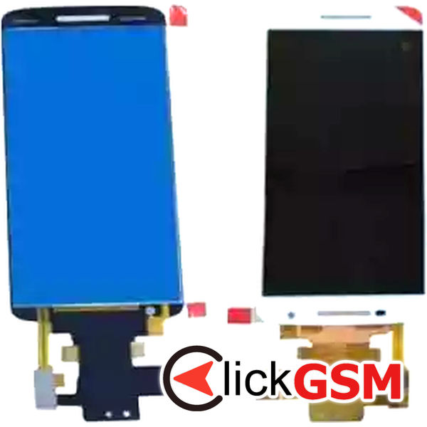 Piesa Piesa Display Cu Touchscreen Alb Motorola Moto X Play 31k5