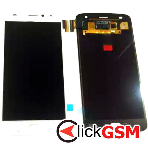 Piesa Piesa Display Cu Touchscreen Alb Motorola Moto Z2 Play 31l9