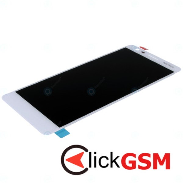 Piesa Display Cu Touchscreen Alb Nokia 3.1 7y6