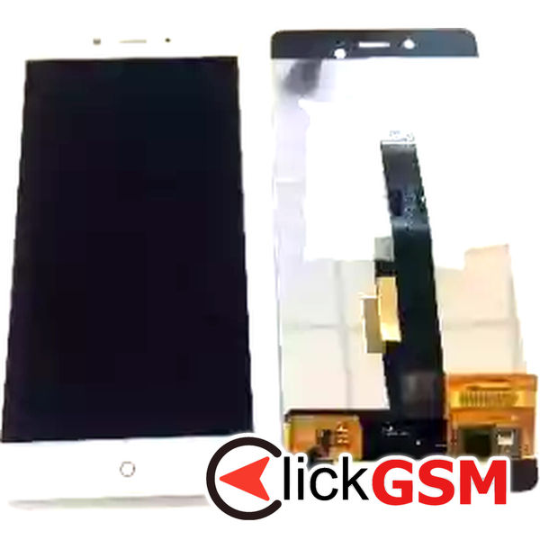 Piesa Piesa Display Cu Touchscreen Alb Nubia Z11 2n76