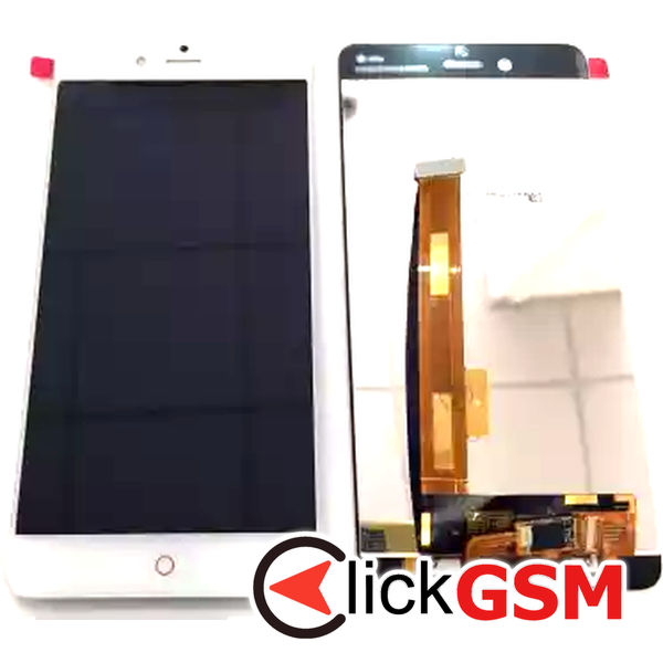 Piesa Display Cu Touchscreen Alb Nubia Z17 Mini 2n6p