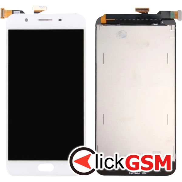 Piesa Display Cu Touchscreen Alb Oppo A59 4ty7