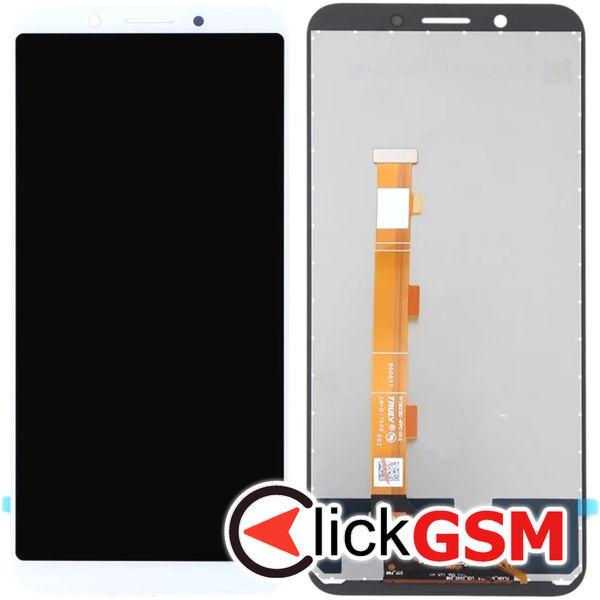 Piesa Display Cu Touchscreen Alb Oppo A83 4u24