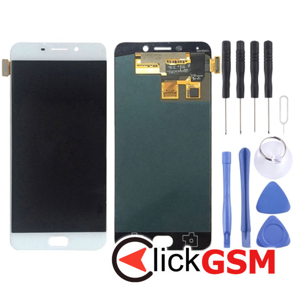 Piesa Display Cu Touchscreen Alb Oppo F1 Plus 1xow