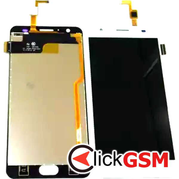 Piesa Display Cu Touchscreen Alb Oukitel K6000 Plus 2klk