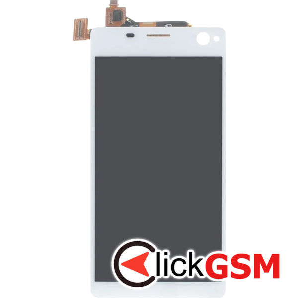 Piesa Display Cu Touchscreen Alb Sony Xperia C4 4v2r