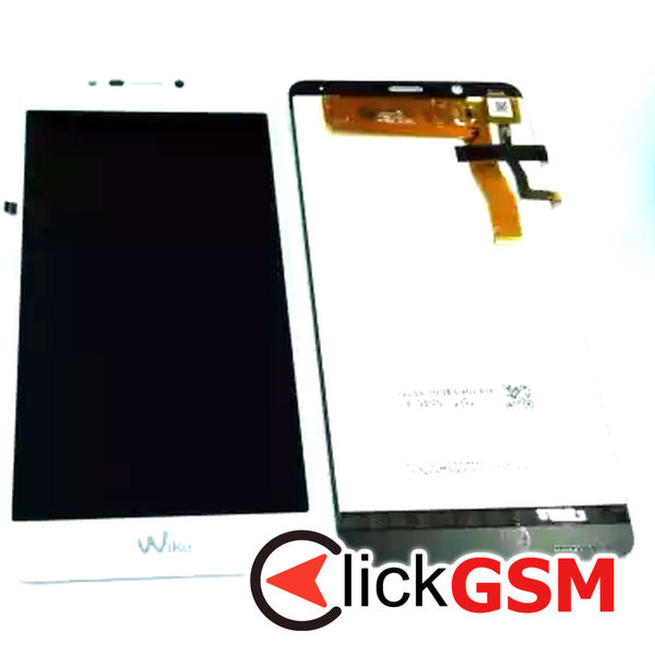 Piesa Display Cu Touchscreen Alb Wiko Tommy 2 Plus 379y