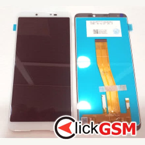 Piesa Display Cu Touchscreen Alb Wiko Y70 37ei