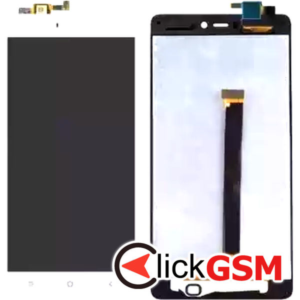 Piesa Display Cu Touchscreen Alb Xiaomi Mi 4s 38v0