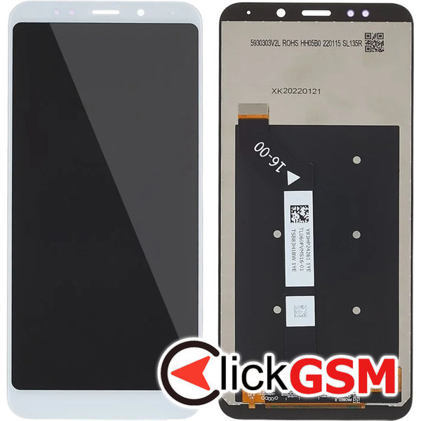 Piesa Display Cu Touchscreen Alb Xiaomi Redmi 5 Plus 4ww0