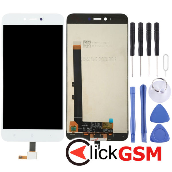 Piesa Display Cu Touchscreen Alb Xiaomi Redmi Note 5a 2641