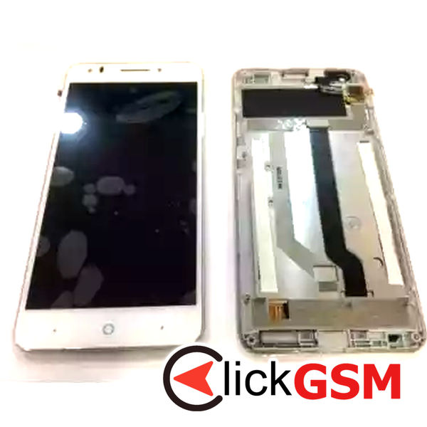 Piesa Display Cu Touchscreen Alb Zte Blade A570 2mr0