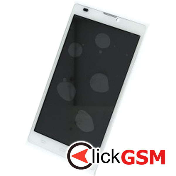 Piesa Display Cu Touchscreen Alb Zte Blade L2 Bie