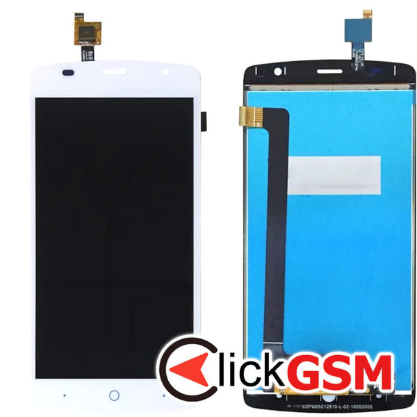 Piesa Display Cu Touchscreen Alb Zte Blade L5 Plus 4xpu