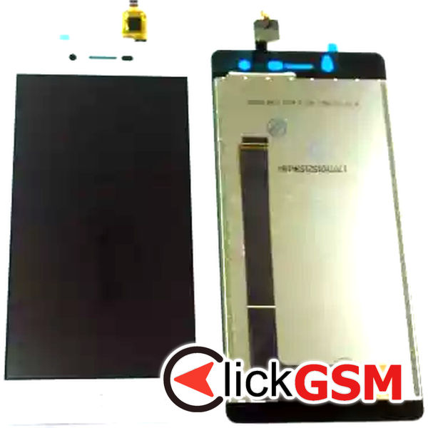 Piesa Display Cu Touchscreen Alb Zte Blade L7 2mme