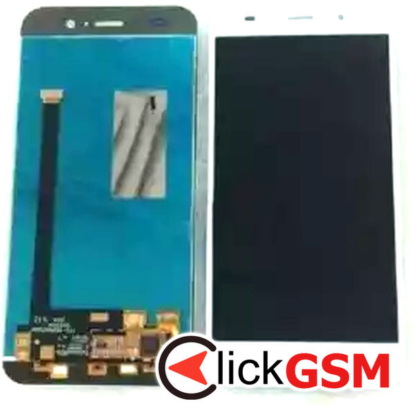 Piesa Display Cu Touchscreen Alb Zte Blade V6 2mlc