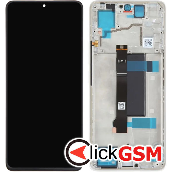 Piesa Display Cu Touchscreen Argintiu Xiaomi Redmi Note 13 Pro 4xex