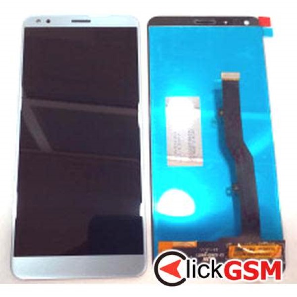 Piesa Piesa Display Cu Touchscreen Argintiu Zte Blade V9 2nah