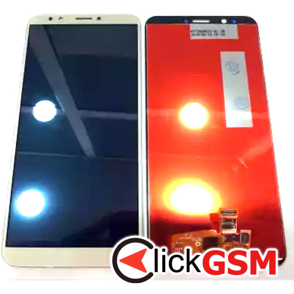 Piesa Piesa Display Cu Touchscreen Auriu Honor 7c 18qj