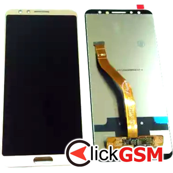 Piesa Display Cu Touchscreen Auriu Huawei Nova 2s Hjs