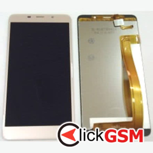 Piesa Piesa Display Cu Touchscreen Auriu Leagoo M8 27p1