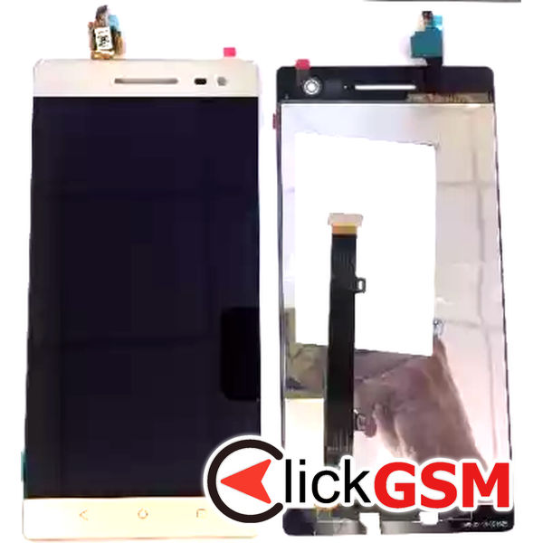 Piesa Piesa Display Cu Touchscreen Auriu Lenovo Phab 2 Pro N12