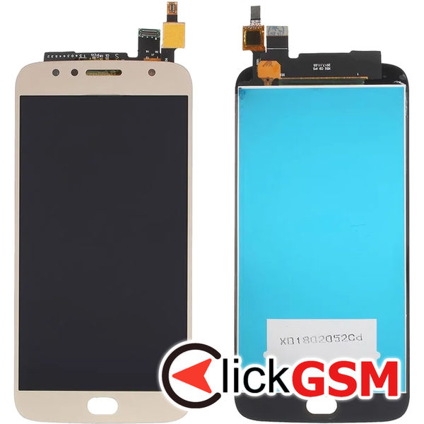 Piesa Display Cu Touchscreen Auriu Motorola Moto G5s Plus 4t46