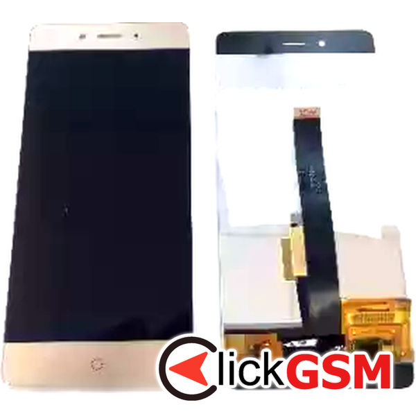 Piesa Piesa Display Cu Touchscreen Auriu Nubia Z11 2n78