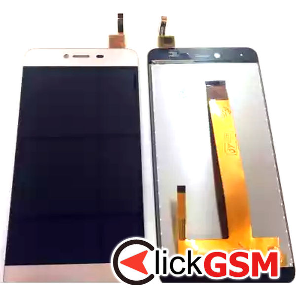 Piesa Piesa Display Cu Touchscreen Auriu Wiko Lenny 3 Max 376e