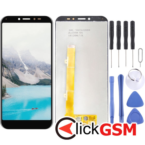 Piesa Piesa Display Cu Touchscreen Black Alcatel 1s 24db