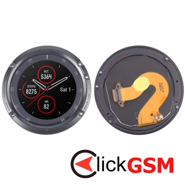 Piesa Piesa Display Cu Touchscreen Black Garmin Fenix 5 4881