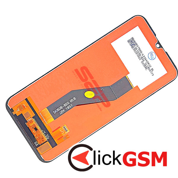 Piesa Display Cu Touchscreen Black Motorola Moto E6s 4jem