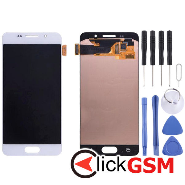 Piesa Display Cu Touchscreen Black Samsung Galaxy A3 2016 4ep4