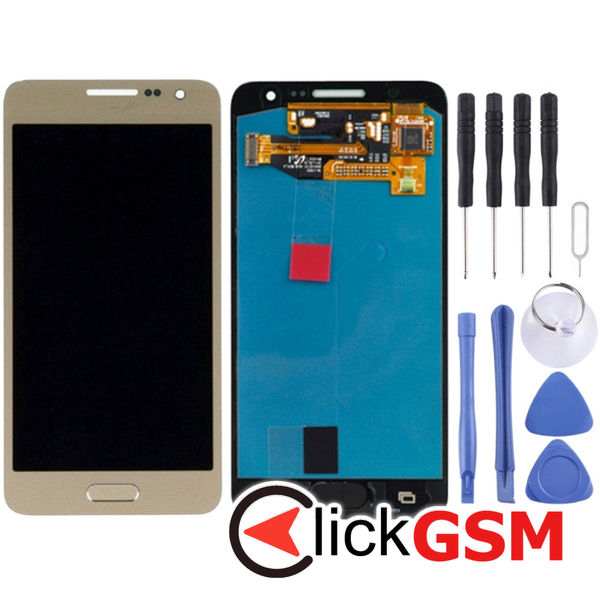 Piesa Display Cu Touchscreen Black Samsung Galaxy A3 4er3