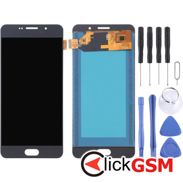 Piesa Display Cu Touchscreen Black Samsung Galaxy A7 2017 4o4r