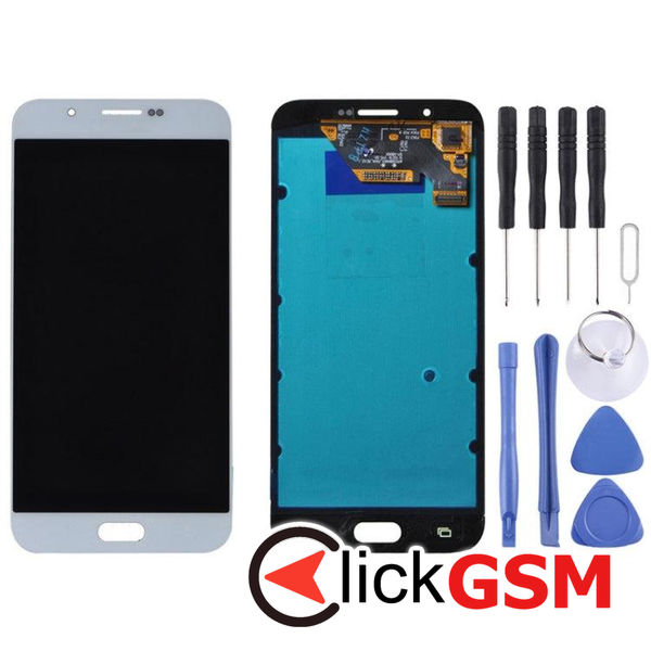 Piesa Piesa Display Cu Touchscreen Black Samsung Galaxy A8 4eoy