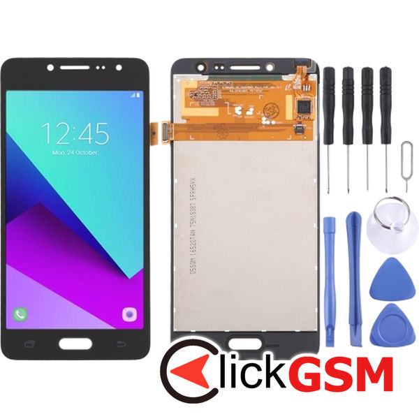 Piesa Piesa Display Cu Touchscreen Black Samsung Galaxy J2 Prime 4o7m