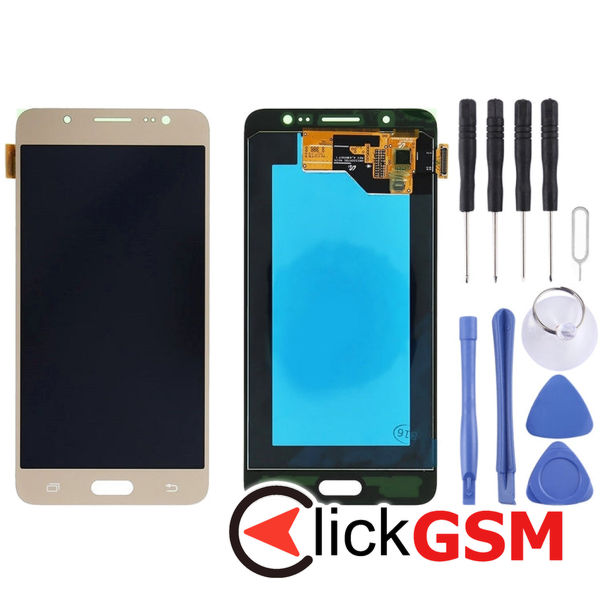 Piesa Piesa Display Cu Touchscreen Black Samsung Galaxy J5 2016 4ep9