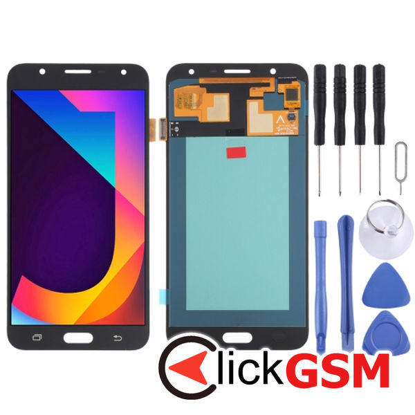 Piesa Piesa Display Cu Touchscreen Black Samsung Galaxy J7 Nxt 4f1o