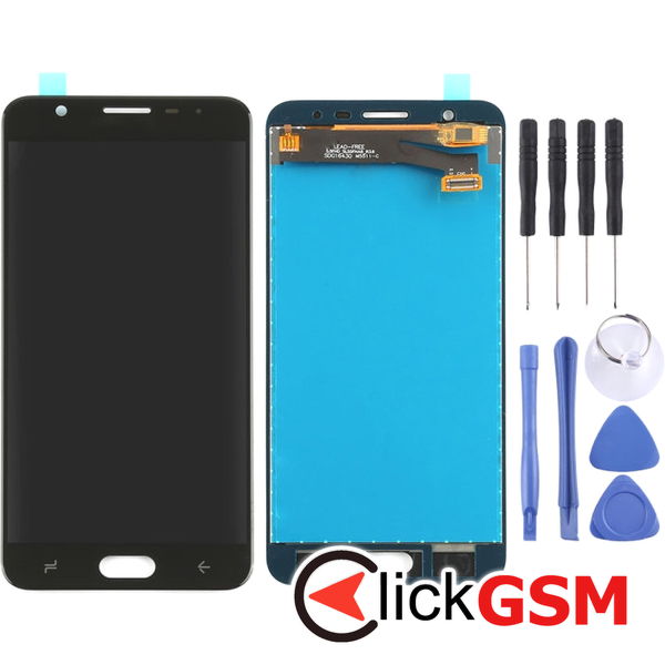 Piesa Display Cu Touchscreen Black Samsung Galaxy J7 Prime 4etn