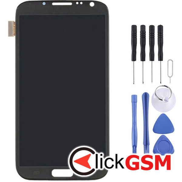 Piesa Piesa Display Cu Touchscreen Black Samsung Galaxy Note 2 4etb